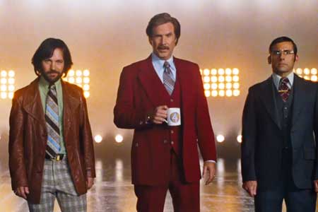 Paul Rudd, Will Ferrell, Steve Carell in Anchorman 2 trailer